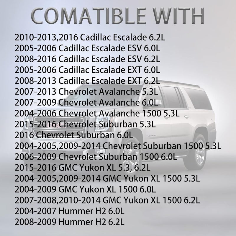 fokes 22963841 Vapor Canister Compatible with 5.3L, 6.0L, 6.2L 2004-2016 GMC Hummer Cadillac and Chevy Vehicles Suburban 1500 Yukon XL 1500 H2 Escalade Avalanche # 911-199, 12573649, 22963841 - Image 4